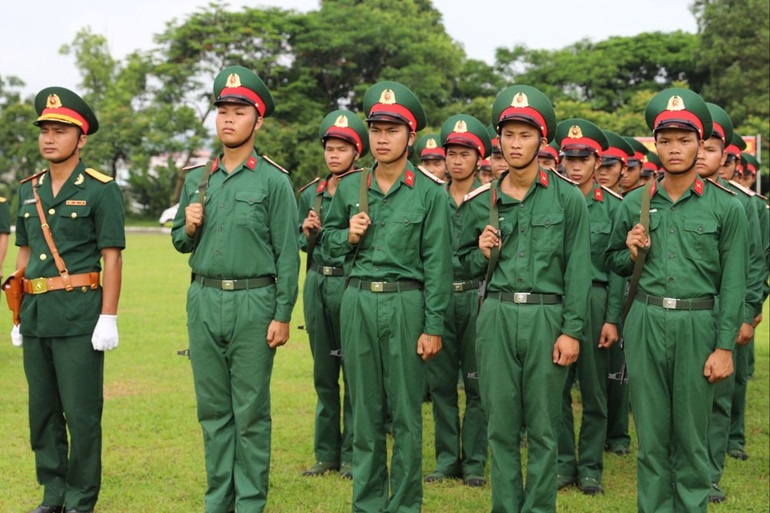 Sau 03 tháng huấn luyện, các tân binh ngày càng trưởng thành hơn. IMG_7295.jpg