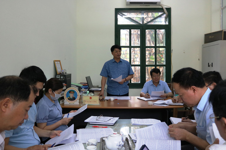 Đoàn giám sát HĐND tỉnh làm việc với UBND huyện và thị trấn Đồng Tâm (Chợ Mới)