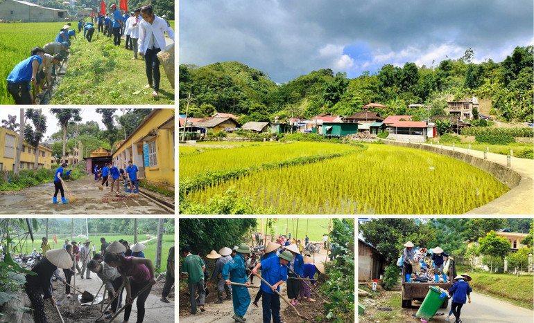 Phong trào bảo vệ môi trường ở khu dân cư được triển khai mạnh mẽ ở các địa phương.