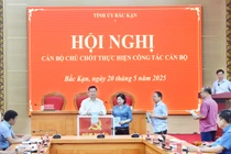 Bắc Kạn thực hiện quy trình bầu bổ sung 01 Phó Bí thư Tỉnh ủy