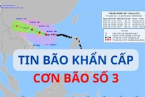 Tin bão khẩn cấp (Cơn bão số 03)