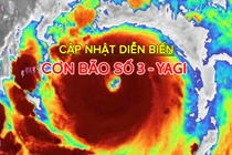 [Tin cập nhật] DIỄN BIẾN CƠN BÃO SỐ 3 - YAGI 2024