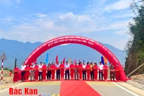 [Tin cập nhật] Lễ khánh thành Dự án xây dựng tuyến đường thành phố Bắc Kạn - hồ Ba Bể kết nối sang Na Hang, Tuyên Quang 