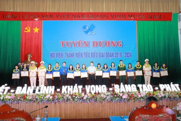 Tuyên dương 38 hội viên, thanh niên tiêu biểu giai đoạn 2019 - 2024