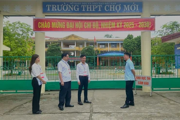 Kiểm tra công tác tổ chức thi tốt nghiệp THPT tại huyện Chợ Mới