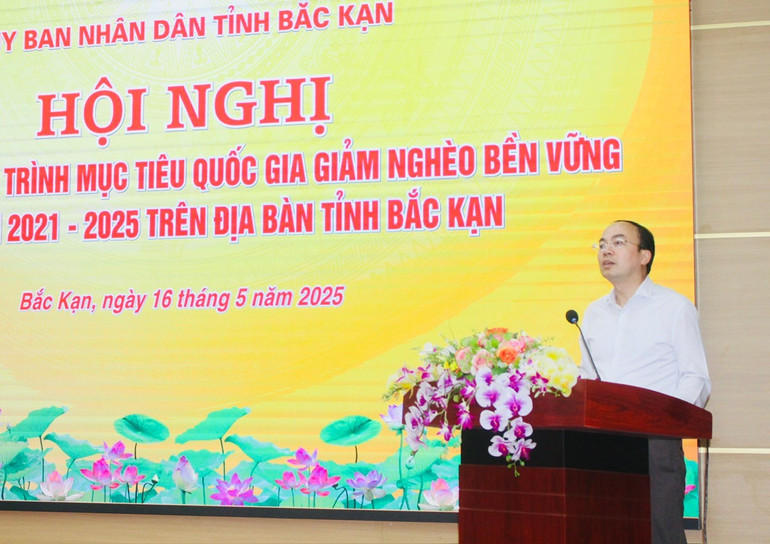 Đồng chí Nguyễn Đăng Bình, Phó Bí thư Tỉnh ủy, Chủ tịch UBND tỉnh phát biểu tại Hội nghị. z6606915481666-47dce4f3591f96e0ee613b4c09b2cf44.jpg