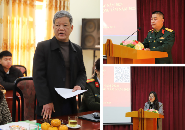 Các đại biểu thảo luận tại Hội nghị. anh-ghep-ba-buc-anh-gia-dinh-tranh-in-1.jpg