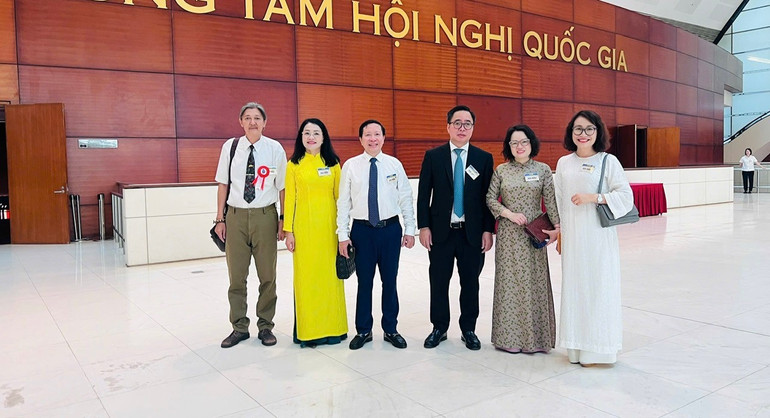 Các đại biểu tham dự Lễ kỷ niệm 100 năm Ngày Báo chí cách mạng Việt Nam. a881b177e9635e3d0772-1.jpg