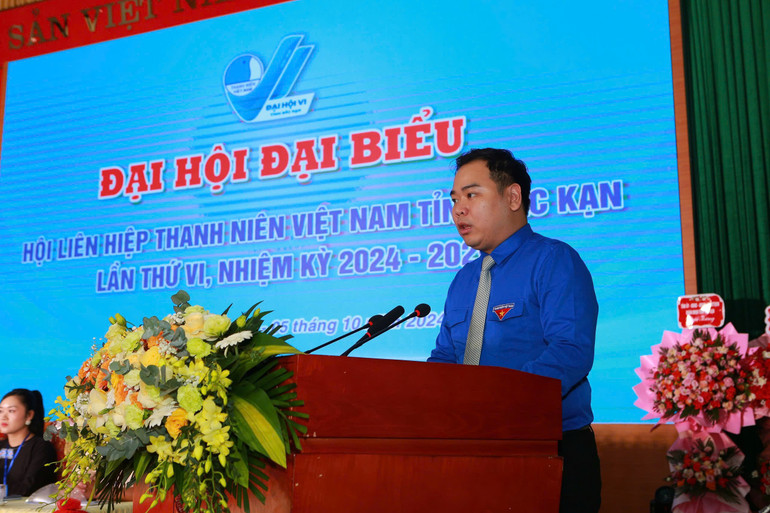 Anh Nguyễn Xuân Hiếu- Phó Chủ tịch Trung ương Hội LHTN Việt Nam phát biểu tại Đại hội. z5898651613701-d1e38b33614b812d0a632626071150fa-3282.jpg