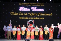 Khai mạc Liên hoan dân vũ và nhảy flashmob tỉnh Bắc Kạn năm 2024