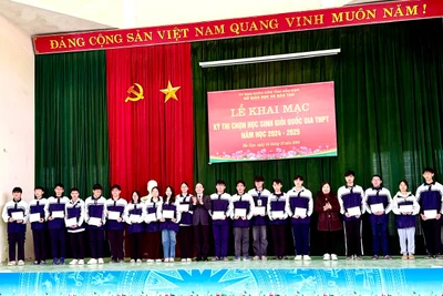 Bắc Kạn khai mạc Kỳ thi chọn học sinh giỏi quốc gia THPT năm học 2024-2025