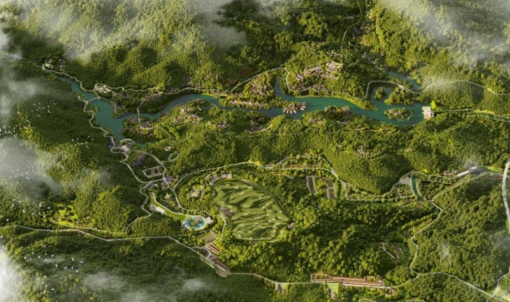Phối cảnh Quy hoạch hồ Nặm Cắt. nc-179e19041e0e.jpg