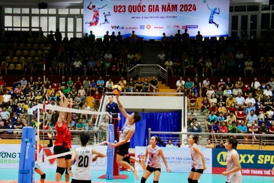 Giải vô địch bóng chuyền U23 quốc gia 2024: Hấp dẫn ngay từ ngày đầu tiên