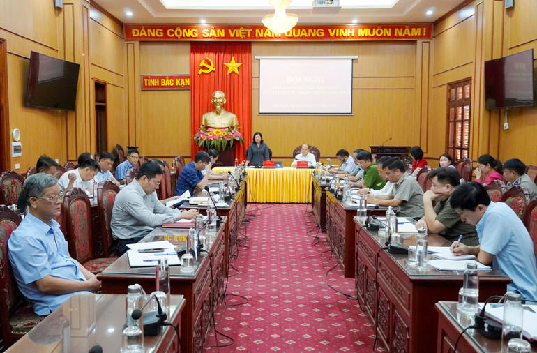 Đồng chí Phương Thị Thanh, Phó Bí thư Thường trực Tỉnh ủy, Chủ tịch HĐND tỉnh chỉ đạo Hội nghị. dsc1144-7836.jpg