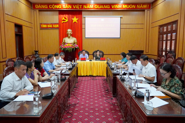 Đại biểu dự hội nghị tại điểm cầu tỉnh Bắc Kạn. _DSC1054.JPG