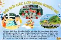 Sôi nổi các lớp năng khiếu hè