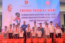 Chương trình kỷ niệm 82 năm Ngày thành lập Đội TNTP Hồ Chí Minh