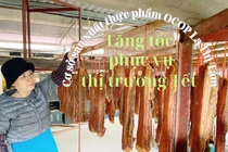 Cơ sở sản xuất thực phẩm OCOP tăng tốc phục vụ thị trường Tết