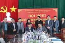 Cụm thi đua khen thưởng các huyện, thành phố ký giao ước thi đua năm 2024