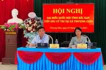 Đại biểu Quốc hội TXCT huyện Ba Bể