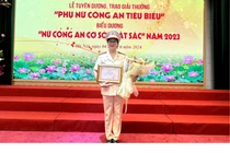 Hoàng Thị Anh Thuyên - nữ Phó Trưởng Công an xã được dân tin yêu