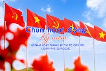 Chùm hoạt động Kỷ niệm 80 năm Ngày thành lập Chi bộ Chí Kiên