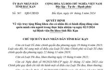 Truy tặng Bằng khen cho ông Lăng Việt Phương dũng cảm quên mình cứu người trong thực hiện nhiệm vụ