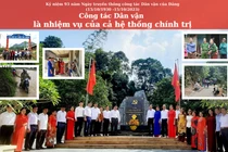 Công tác Dân vận là nhiệm vụ của cả hệ thống chính trị