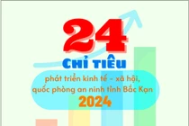 Các chỉ tiêu phát triển kinh tế - xã hội, quốc phòng an ninh năm 2024