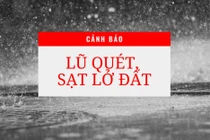 Cảnh báo lũ quét, sạt lở đất 