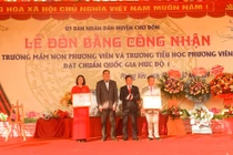 Chợ Đồn: 04 trường học đón Bằng công nhận chuẩn Quốc gia mức độ I