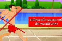 Bác sĩ sơ cứu kịp thời bé gái đuối nước tại bể bơi ở Hạ Long