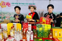 Sản phẩm OCOP tại Lễ hội văn hóa ẩm thực các dân tộc thành phố Bắc Kạn