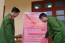 Tư vấn, giới thiệu việc làm cho hạ sĩ quan, chiến sĩ nghĩa vụ CAND xuất ngũ