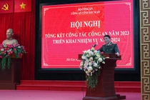 Thượng tướng Lương Tam Quang dự Hội nghị triển khai nhiệm vụ năm 2024 của Công an tỉnh Bắc Kạn 