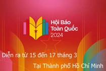  Hội Báo toàn quốc năm 2024 diễn ra từ ngày 15 - 17/3 tại Thành phố Hồ Chí Minh