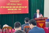 Khai mạc Kỳ thi chọn học sinh giỏi quốc gia THPT năm học 2023 - 2024