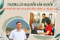 Thượng úy Nguyễn Văn Huyền, điển hình tiên tiến trong thực hiện nhiệm vụ chuyên môn