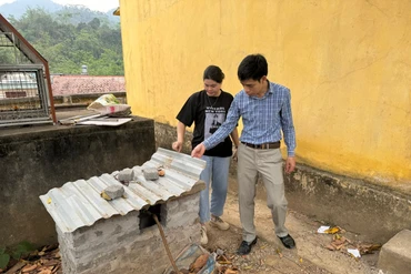 Các trường học ở xã Đôn Phong thiếu nước sinh hoạt