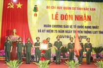 ​​​​​​​Đón nhận Huân chương Bảo vệ Tổ quốc hạng Nhất, kỷ niệm 75 năm Ngày truyền thống LLVT tỉnh