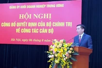 Đồng chí Nguyễn Long Hải được điều động làm Bí thư Đảng ủy Khối Doanh nghiệp Trung ương