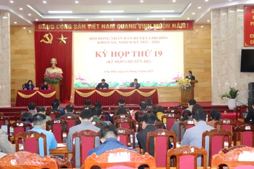 Kỳ họp thứ 19, HĐND huyện Chợ Đồn khoá XX