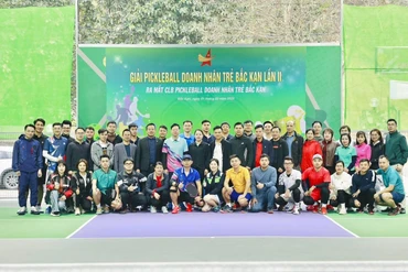 Giải Pickleball Hội Doanh nhân trẻ Bắc Kạn lần thứ II chào Xuân Ất Tỵ