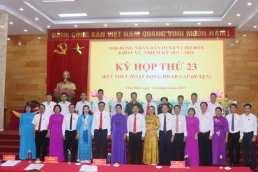 Kỳ họp thứ 23, HĐND huyện Chợ Đồn khóa XX, nhiệm kỳ 2021-2026