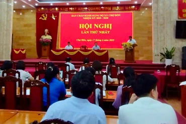 Chợ Đồn tổ chức vận hành thử nghiệm bộ máy chính quyền cấp xã mới