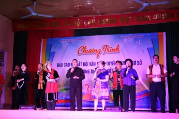 Đội Văn nghệ tuyên truyền cơ sở: Lan tỏa, giữ gìn bản sắc văn hóa