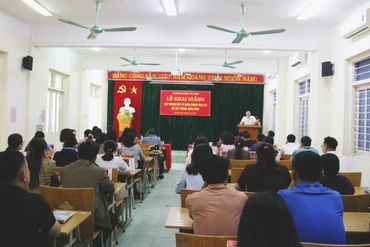 Khai giảng lớp Trung cấp lý luận chính trị K83 hệ tập trung.