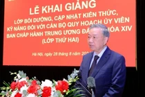 Cán bộ cấp chiến lược phải được đào tạo đáp ứng yêu cầu giai đoạn mới