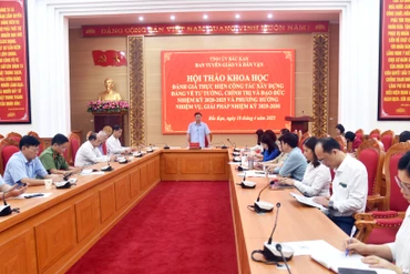 Bắc Kạn: Hội thảo khoa học đánh giá thực hiện công tác xây dựng Đảng