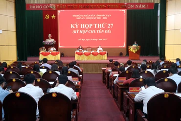 HĐND tỉnh Bắc Kạn khai mạc Kỳ họp thứ 27, khóa X